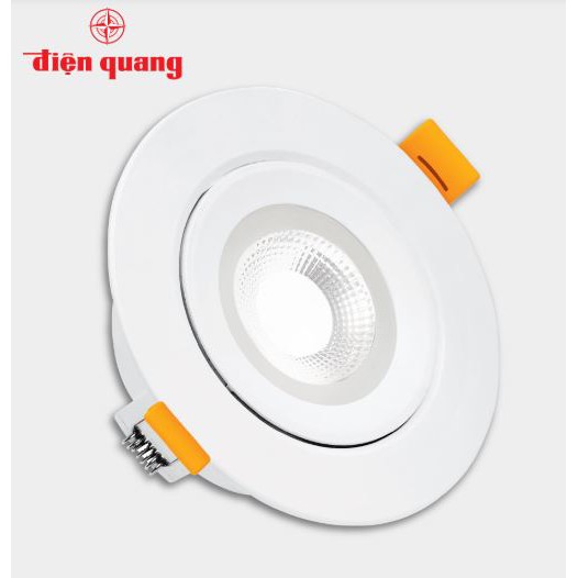 Bộ đèn LED downlight Điện Quang ĐQ LRD10:3W.5W.7W.9W.11W DAYLIGHT