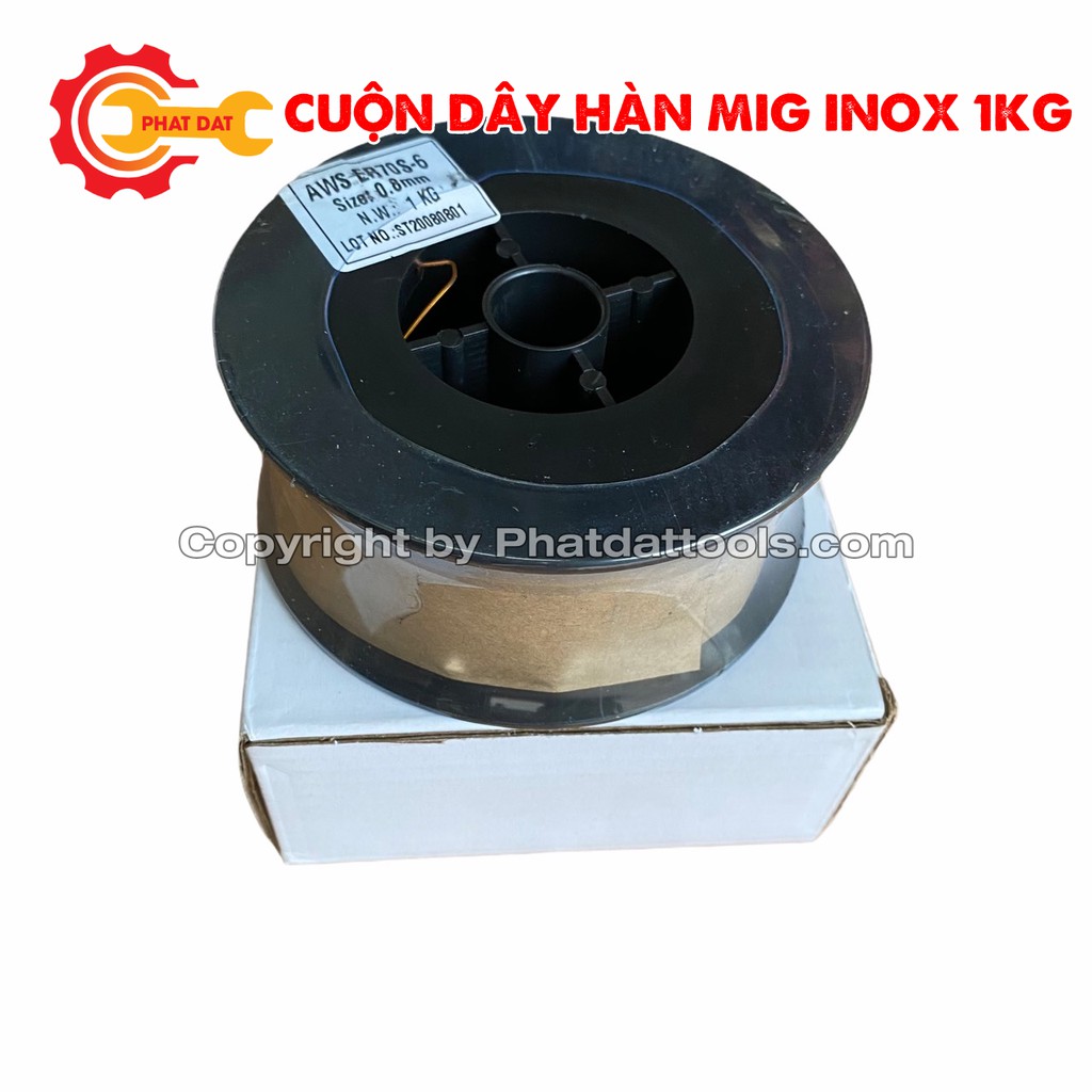 Cuộn dây hàn MIG inox 1kg cho các dòng máy hàn MIG mini SASUKE-KENMAX