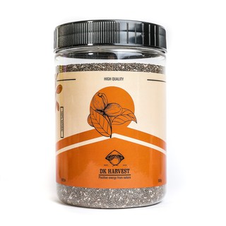Hạt Chia DK Harvest hũ 500g - Nhập Khẩu Peru | Giàu Omega-3, Hỗ Trợ Giảm Cân, Độ Tinh Khiết Cao