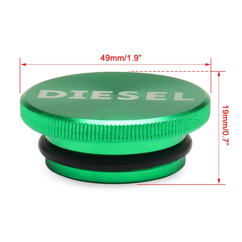 Nắp Bình Xăng Bằng Nhôm Cho Xe Hơi Dodgersam for Dib *