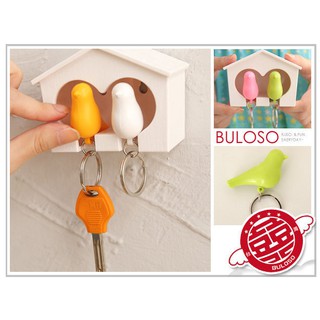 Để móc khóa bird house