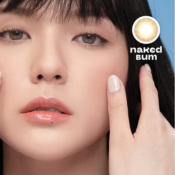 Kính áp tròng LENS NICE NAKED BUM - 𝗘𝗬𝗘 𝗔𝗠* 𝗦𝗽𝗿𝗶𝗻𝗴/𝗦𝘂𝗺𝗺𝗲𝗿 𝟮𝟬𝟮𝟬 𝗰𝗮𝗺𝗽𝗮𝗶𝗴𝗻 14,0mm