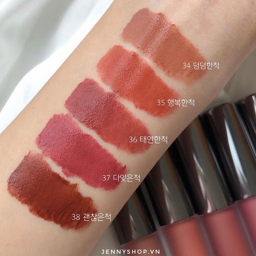 Son kem lì Bbia Last Velvet Lip Tint Version 8 màu #38 Feign Fine 5g/màu 25 | BigBuy360 - bigbuy360.vn