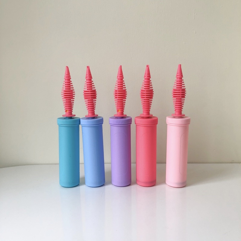 Bơm bóng bay bằng tay dễ dàng 6 màu Pastel