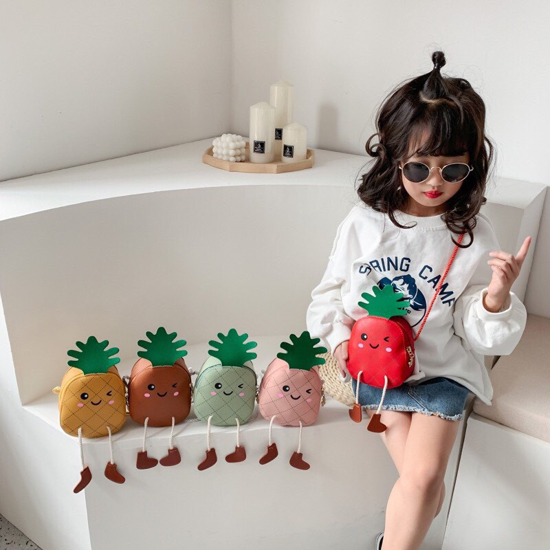 Túi quả dứa cho bé gái