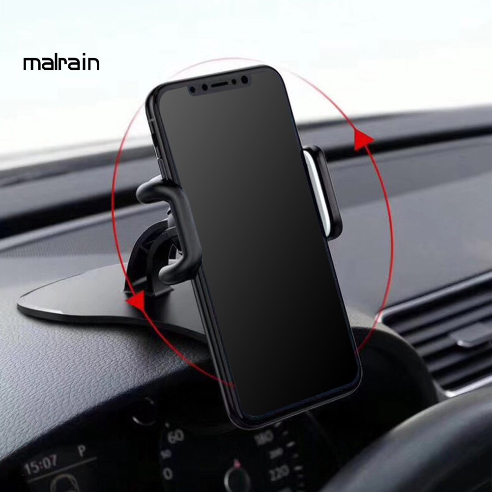 Giá Đỡ Điện Thoại Có Kẹp Xoay 360 Độ Gắn Xe Hơi Tiện Dụng