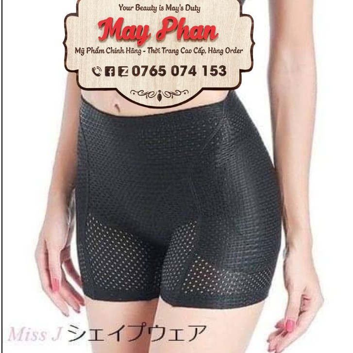 Quần độn hông mông gen bụng lưới cao cấp xuất Nhật Miss J Vietcorset