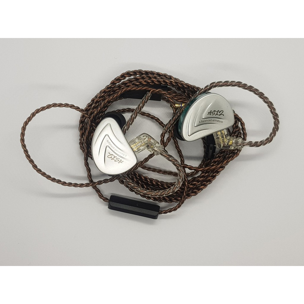 Tai nghe KZ AS12 - 12 Driver BA chất âm tuyệt hảo - có micro đàm thoại