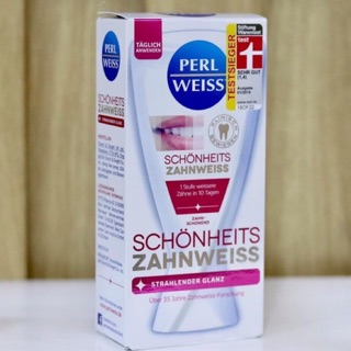 Hàng đức xách kem đánh trắng răng perl weiss