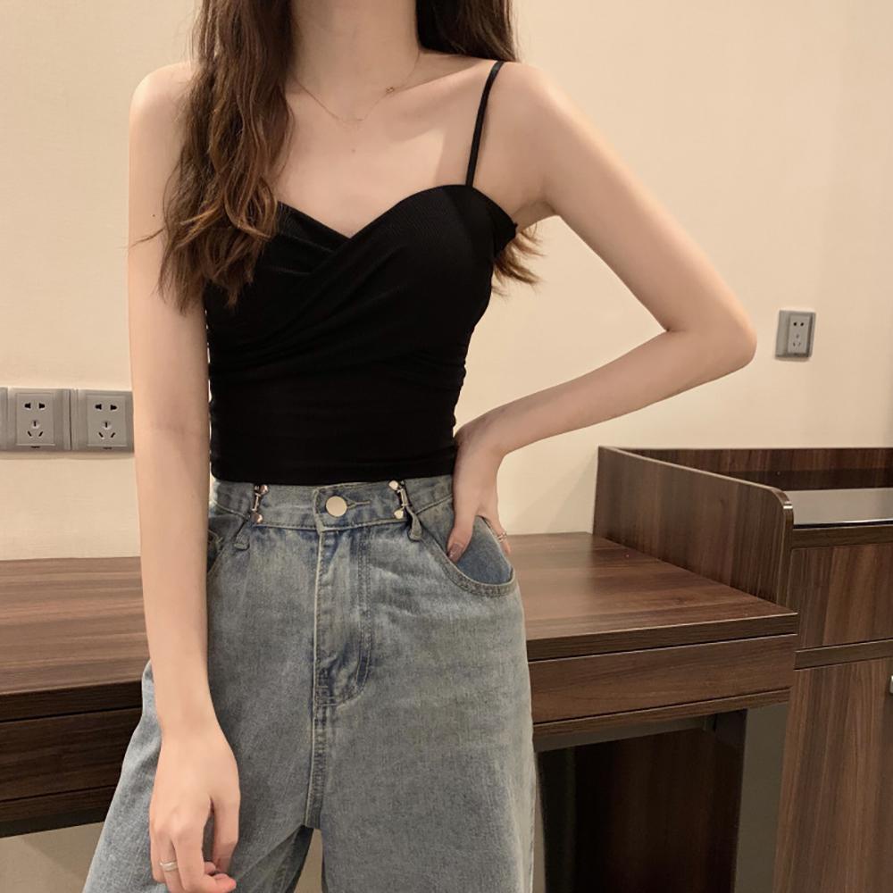 OCEANMAP Áo Tank Top Màu Sắc Thanh Lịch Cho Phái Nữ