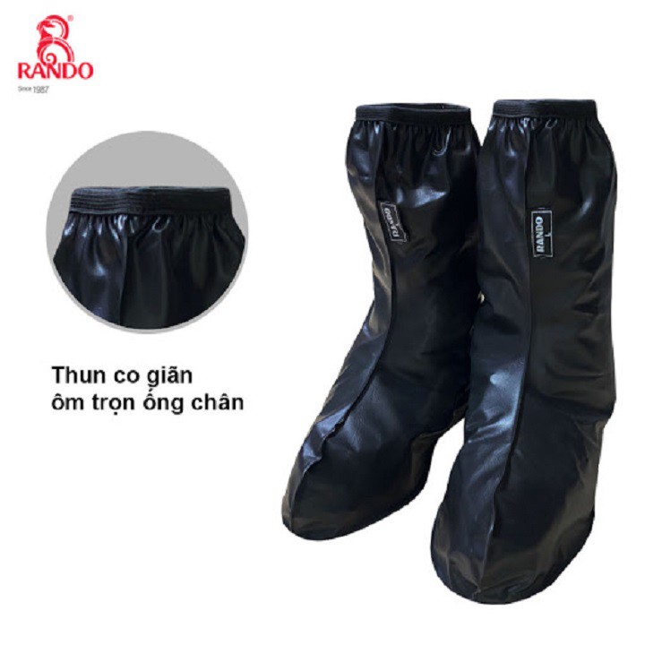 { BẢO VỆ ĐÔI CHÂN VÀ GIÀY KHI MƯA} Giày Boots Đi Mưa Rando OBPS-04 che chở người thân yêu của bạn( GIAO MÀU NGẪU NHIÊN)