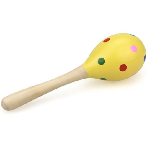 Đồ chơi thông minh cho bé S-Kids, bộ nhạc cụ Maracas bằng gỗ