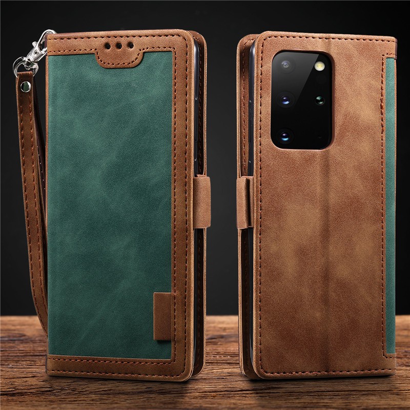 Ốp Điện Thoại Da PU Mềm Dạng Ví Sang Trọng Cho Samsung Galaxy Note 20 Ultra S10 Lite Note 10 + S20 FE 4G S21 FE 5G Note 10 Lite