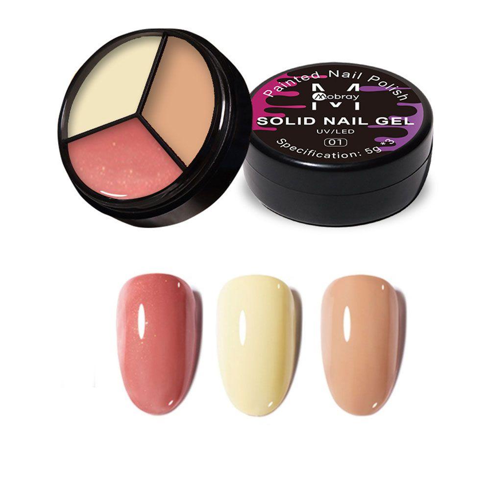 Gel Sơn Móng Tay Màu Trơn DIY