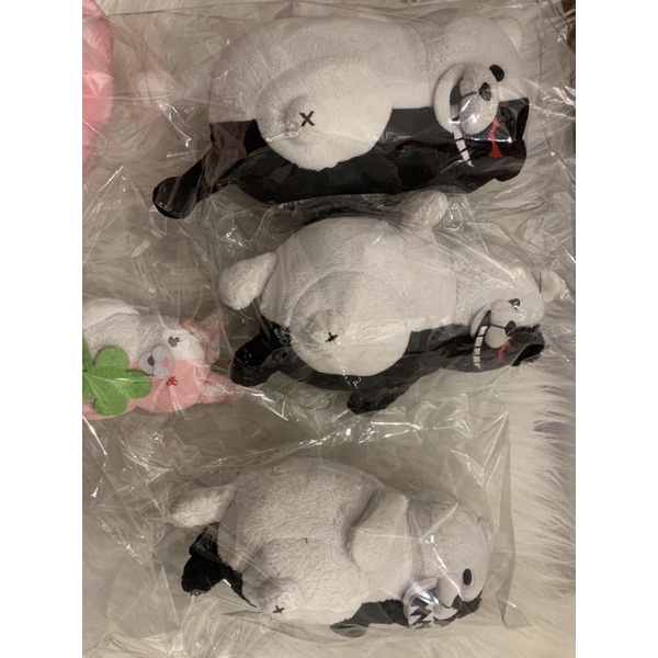 [FuRyu] Gấu bông mini plush Danganronpa Monokuma Monomi strap ví bóp chính hãng Nhật Bản