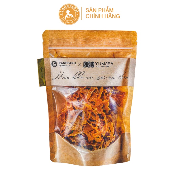 L'angfarm Mực khô xé sợi ăn liền Yumsea