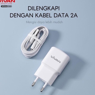 Củ Sạc Nhanh Hai Cổng USB 3.1A Vivan VP01