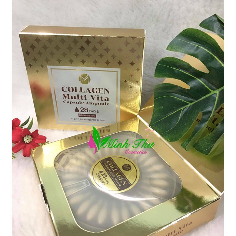 JMsolution - Viên Collagen JM Collagen Multi Vita Capsule Ampoule 28 Days Whitening Care