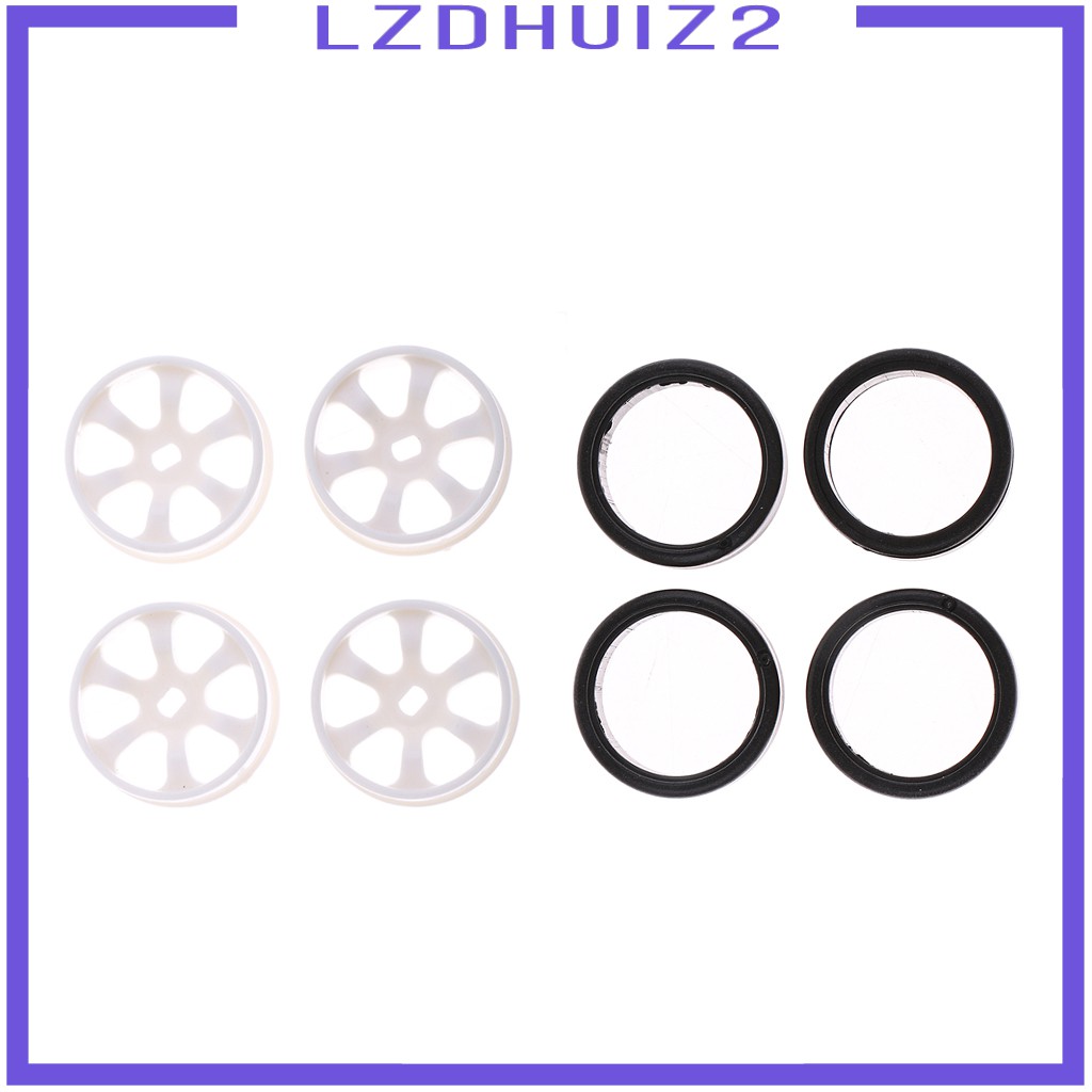 Set 4 lốp xe cho xe mô hình điều khiển Wltoys K969 K989 tỉ lệ 1:28