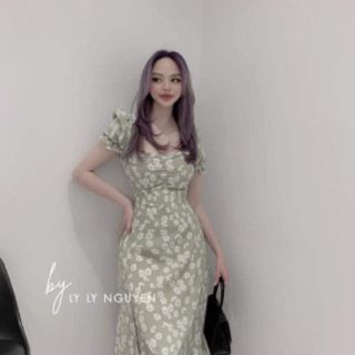Vải lụa hoa cúc đẹp đủ màu