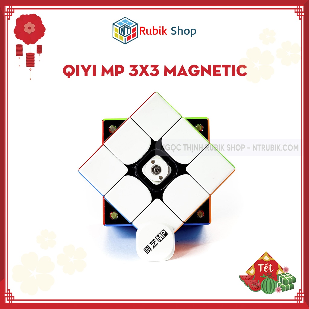 QiYi MP 3x3 Magnetic - Rubik 3x3x3 Nam Châm Stickerless (Phiên bản tầm trung Tornado V2 M)