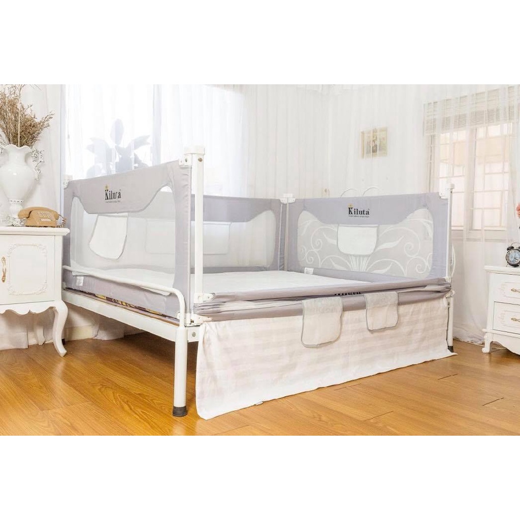 THANH CHẮN GIƯỜNG KILUTA CAO CẤP AN TOÀN CHO BÉ Babibu