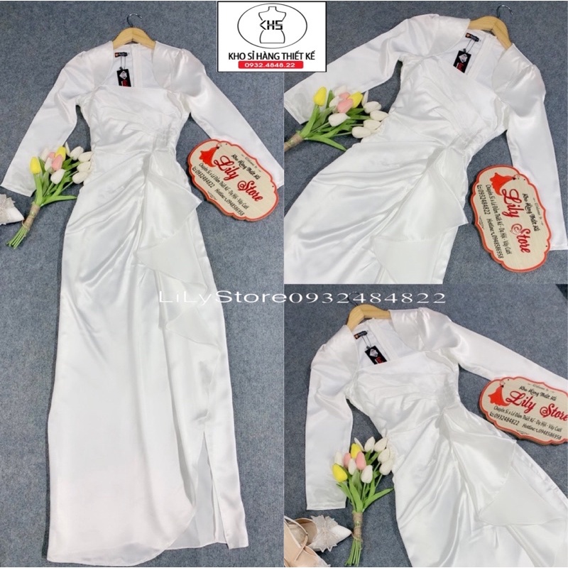 ĐẦM BODY XẾP LY XẺ ĐUỒI full size S/M/L/XL