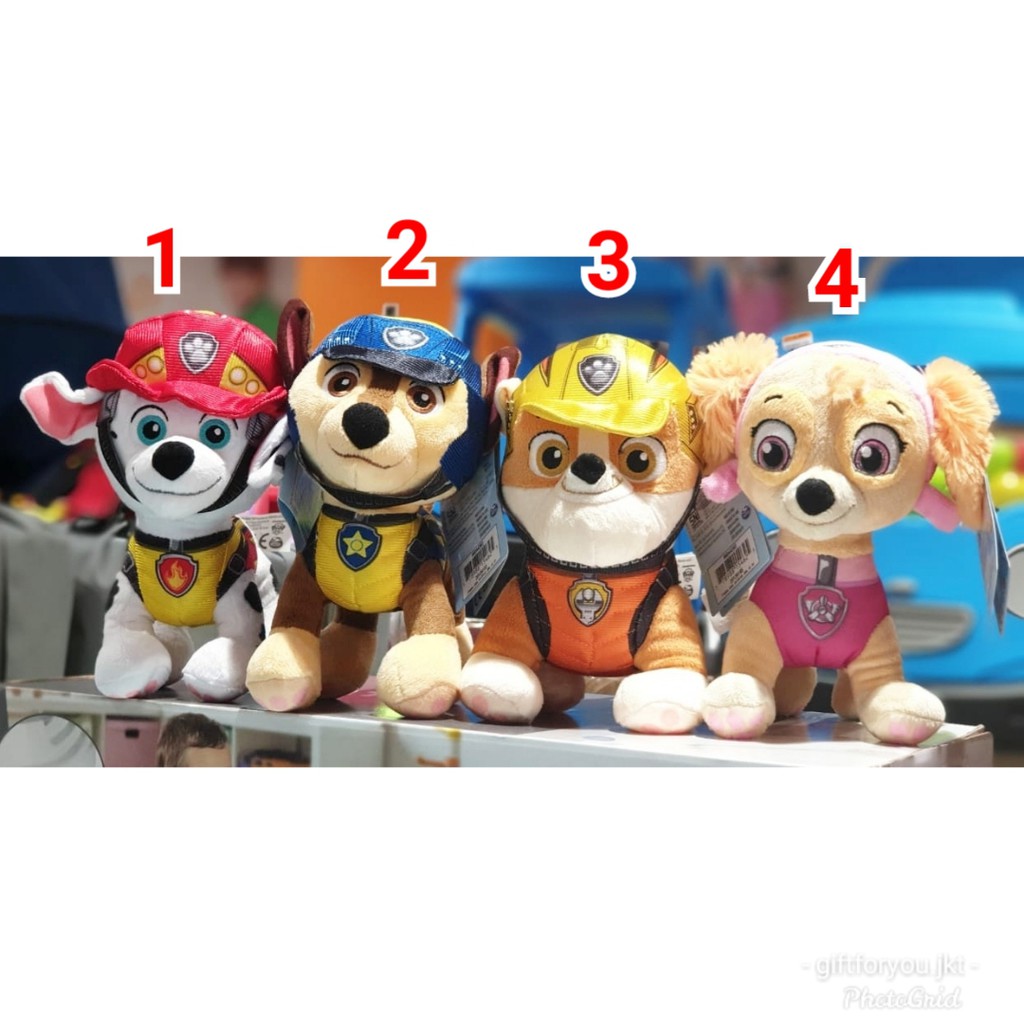 Paw Patrol Thú Nhồi Bông Hình Chú Chó Cứu Hộ Xinh Xắn