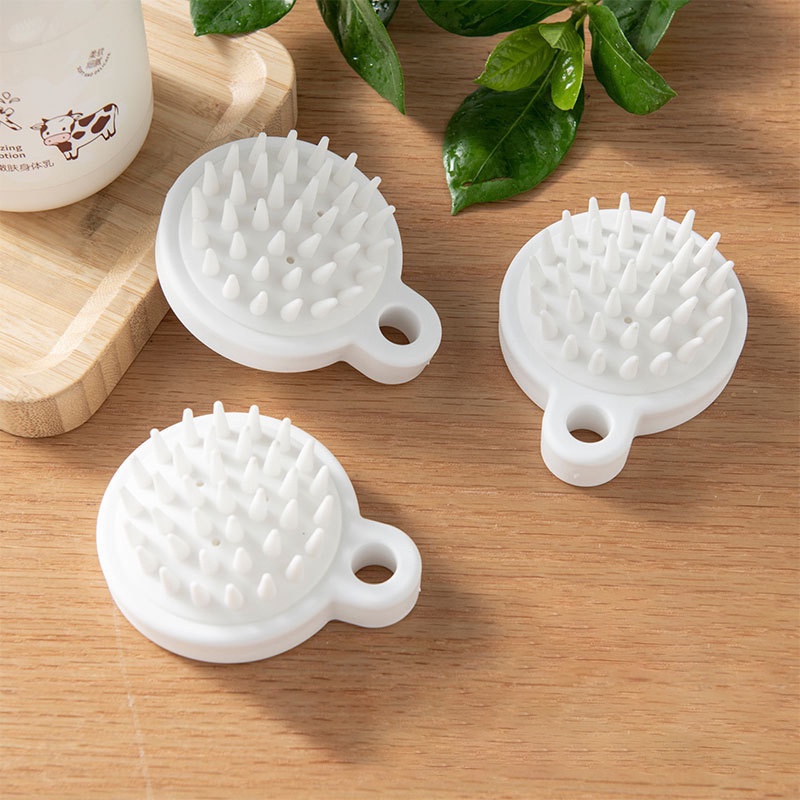 Bàn Chải Mát Xa Da Đầu Khi Tắm Mềm Mại Tiện Dụng Cho Nam Và Nữ