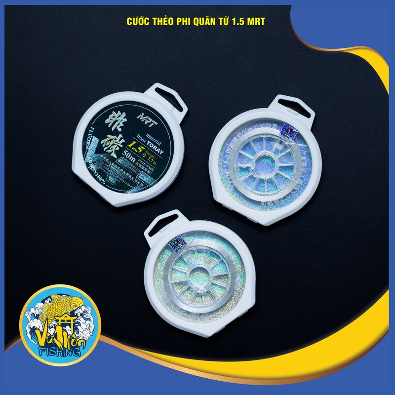 Dây Cước Thẻo Câu Đài Carbon Chất Lượng Cao PHI QUÂN MRT  - Vũ Môn Fishing