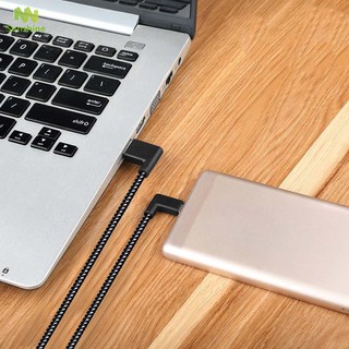 Cáp sạc đồng bộ dữ liệu bện nylon Micro USB 0.2M/1M/2M cho Android