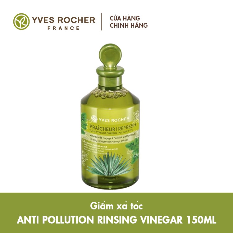 Giấm Xả Chăm Sóc Tóc Thanh Lọc Yves Rocher Anti-Pollution Rinsing Vinegar 150ml