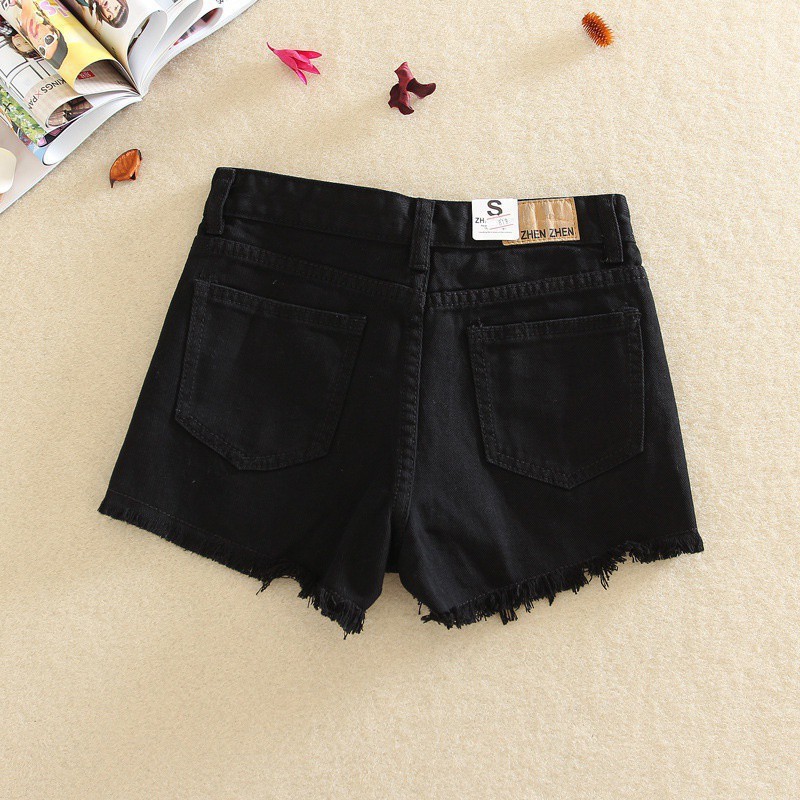 FREESHIP ĐƠN 99K_ Quần Short Jean Lưng Cao Kiểu Dáng Hợp Thời Trang | BigBuy360 - bigbuy360.vn