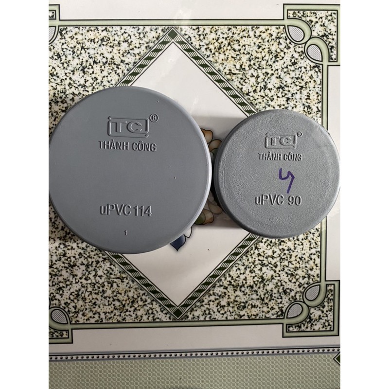 Nắp bít 114 pvc, nắp bít 90 pvc nhựa Thành Công