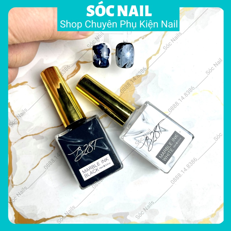 Loang Cồn Đen, Trắng B281 Lên Màu Chuẩn Chai 15ml