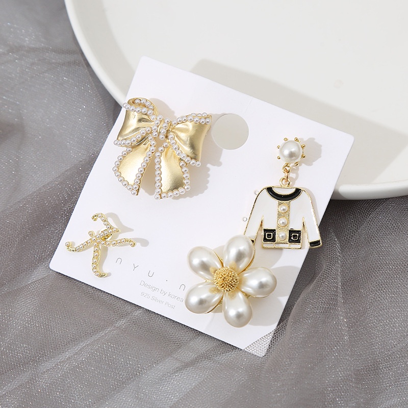 Ghim Cài Áo Hình Nơ Đính Đá Pha Lê Phong Cách Vintage Thanh Lịch Dành Cho Nữ