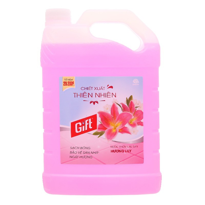 [CHỈ GIAO HỎA TỐC] NƯỚC THƠM LAU SÀN GIFT HƯƠNG LILY 4KG