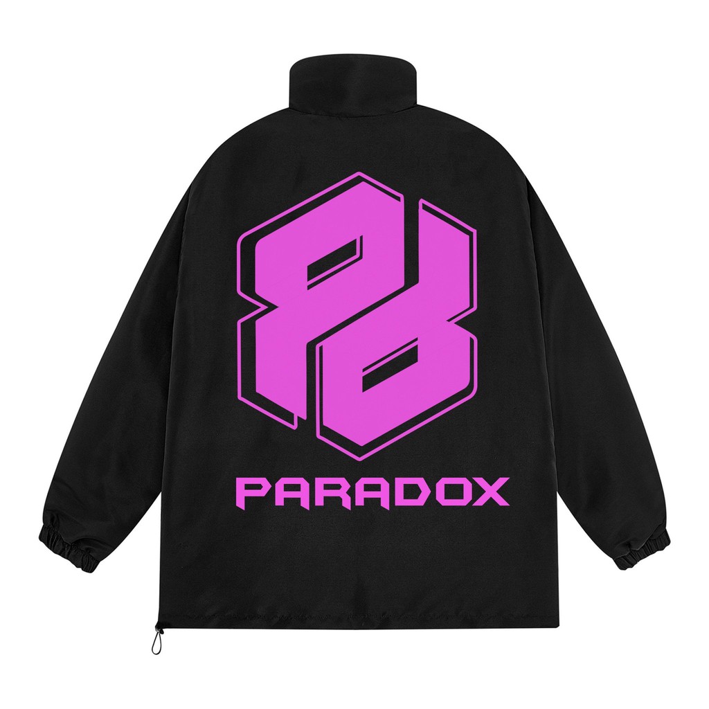 [Mã INCU50 giảm 50k đơn 250k] Áo khoác dù dây kéo Paradox LOGO IMPRINT NO.1 ZIP JACKET (Pink)