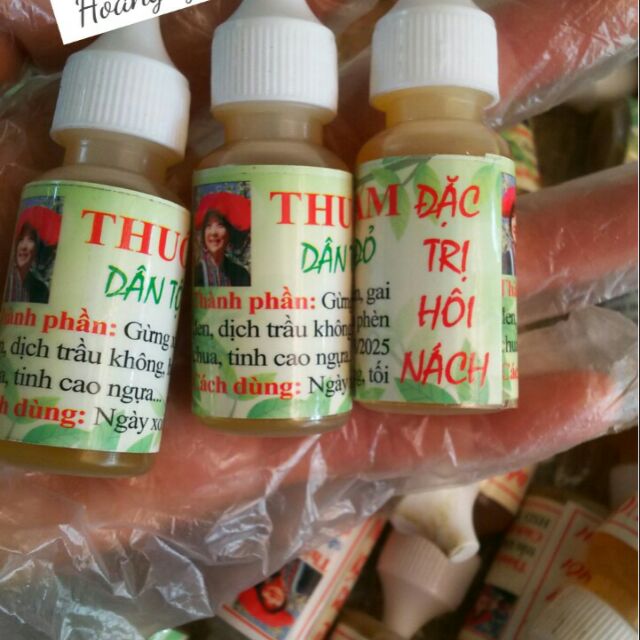 Hôi nách - hôi chân Dao Đỏ hiệu quả