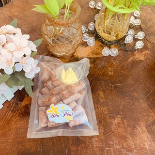 BÁNH TRÁNG CUỘN Thập cẩm CHẤM BƠ