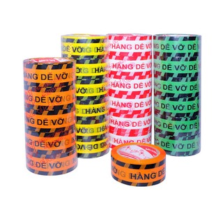 6 cuộn Băng Dính Hàng Dễ Vỡ Xin Nhẹ Tay - Nhựa Đồng Nai - băng keo niêm phong hàng dễ vỡ chống móp méo vỡ hàng