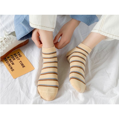 Tất NAM Nữ Phong Cách Valentine ngắn cổ Ngọt Ngào