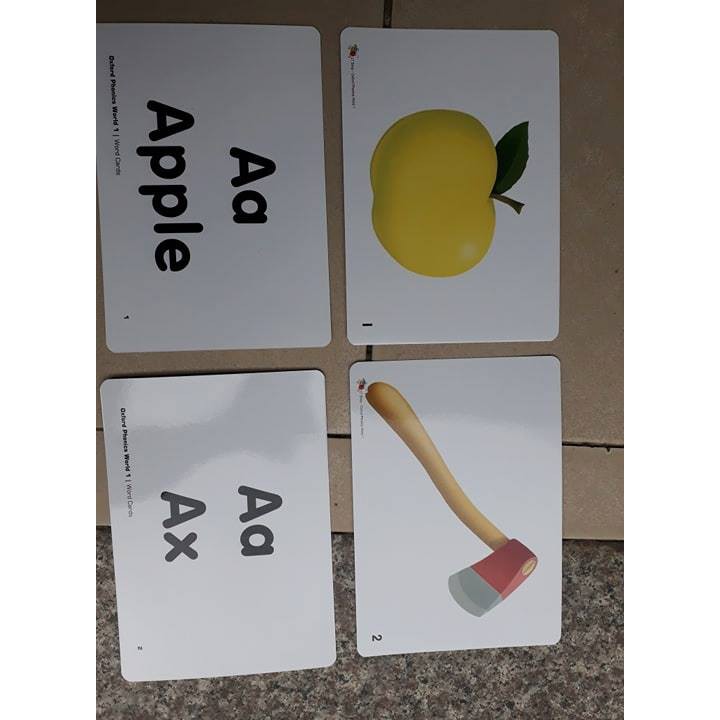 Thẻ học tiếng Anh Flashcard Oxford Phonics