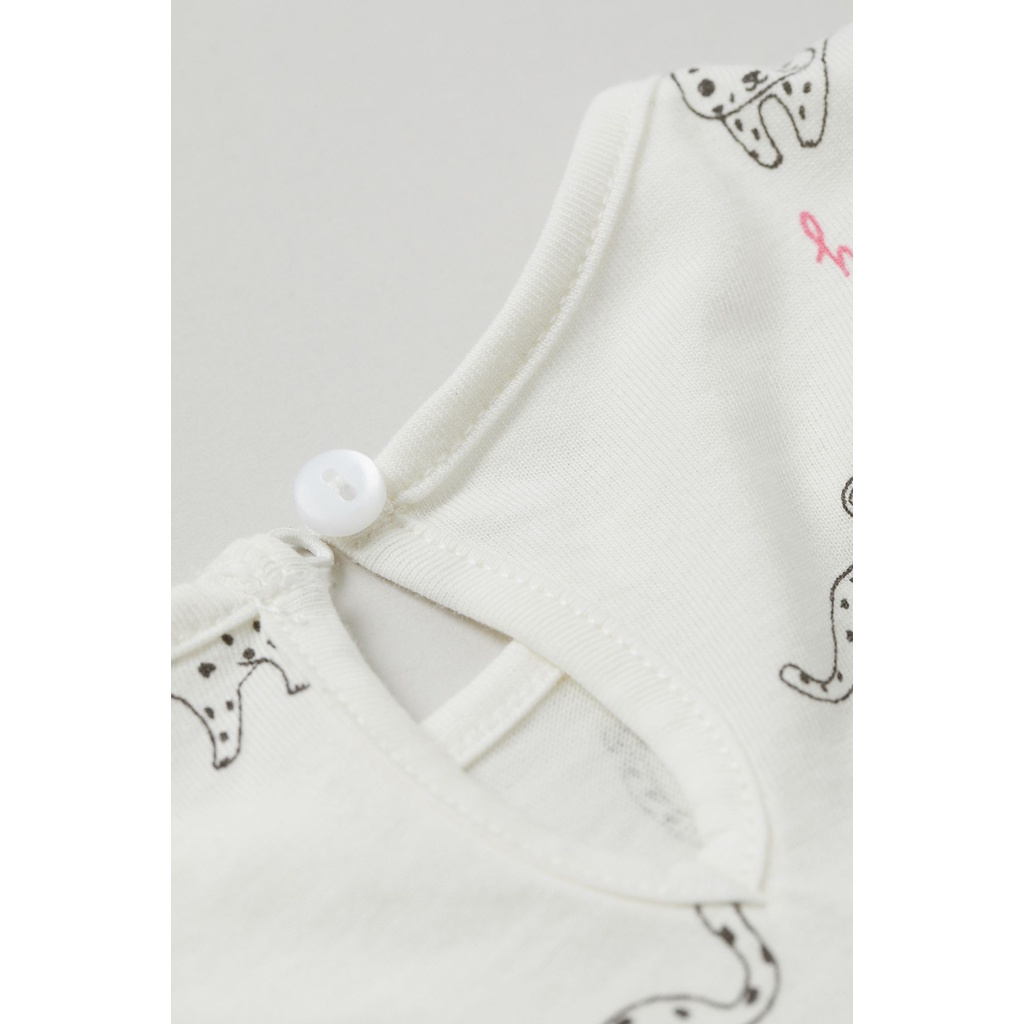 Áo dài tay nhiều họa tiết dành cho bé gái tuổi từ 4 tháng đến 4 tuổi