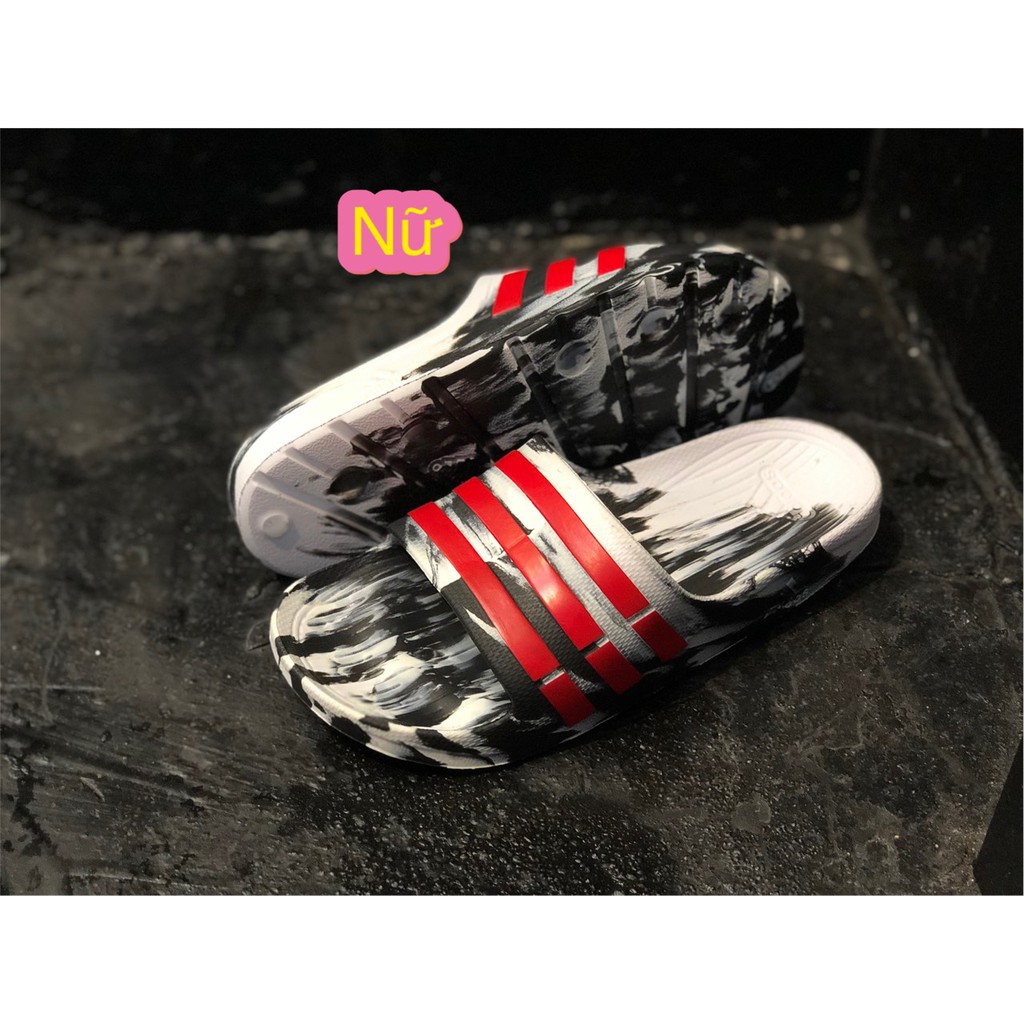 Dép nữ quai ngang cao cấp đẹp adidas nguyên khối loại 1 hàng xk