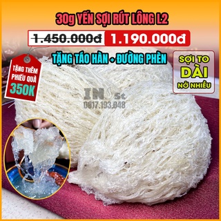 Set 3 Tổ Yến Rút Lông Nguyên Chất Sợi Loại 2 - Yến Rút Lông Cao Cấp_Yến Sào Rút Lông Nha Trang INest