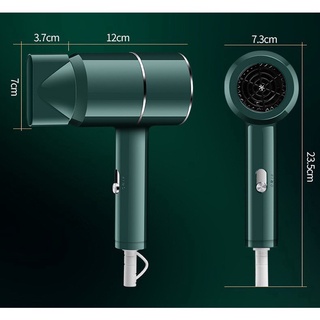 [Hàng tặng không bán] Máy sấy tóc mini gấp gọn 2 chiều nóng lạnh