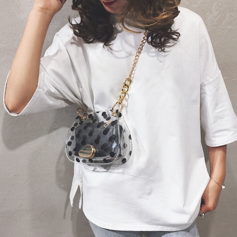 Túi Xách Mini Trong Suốt Thời Trang 2023 Cho Nữ
