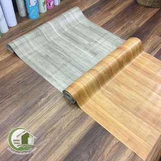 Thảm nhựa trải sàn vân gỗ nhám, siêu chịu nước, chống mối mọt - 1m²