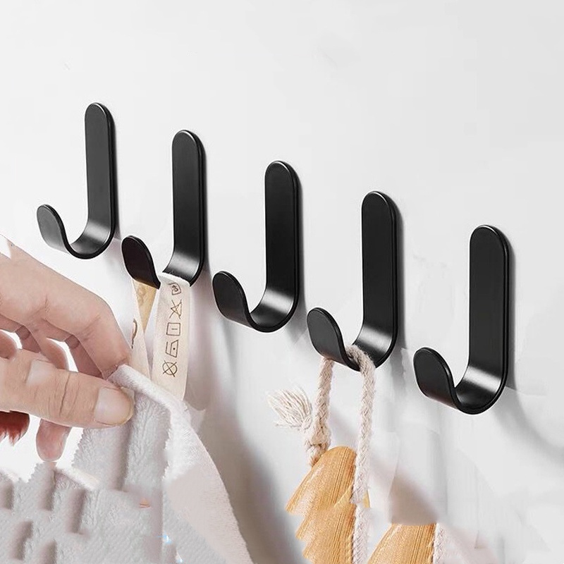 Móc Treo Quần Áo Gắn Tường Bằng Nhôm Tiện Dụng Cho Phòng Tắm
